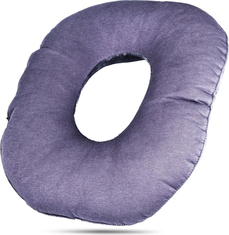 QIUCHA Butt Pillow Tailbone Pain Relief Cushion, Specialty Pillows for Leg, Back, Hip, Anti-Decubitus Pad for Hemorrhoids, Soft Pad for Bed Sores, Health Aids for Bedridden in Bed - Image 1